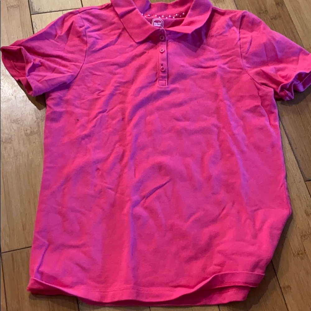 Pink polo